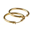 Store Pico Basic Medium Hoop - Gold Antal