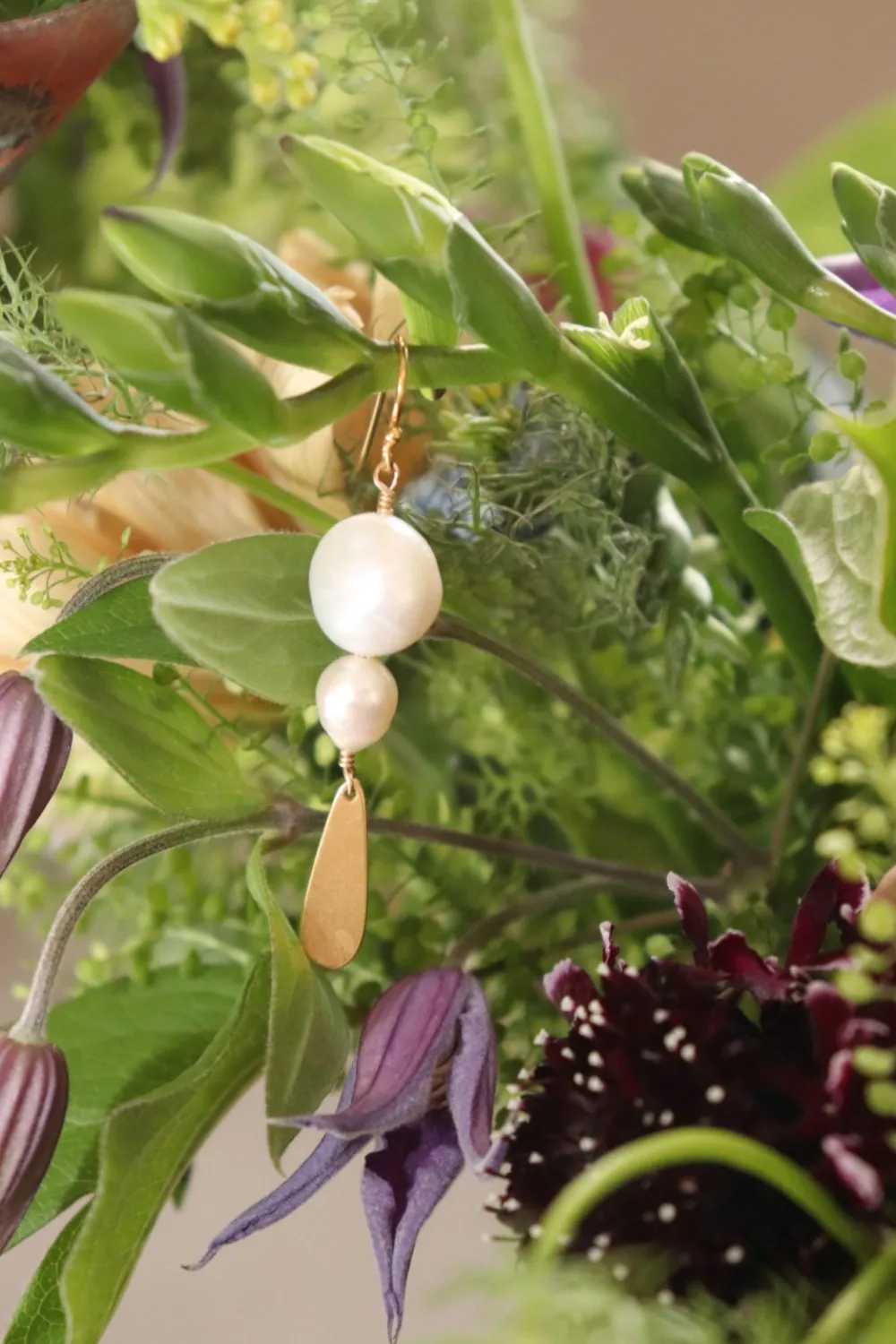 Outlet Pico Lucette Earring - White Antal