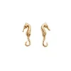 Discount Pico Seahorse Studs - Gold Antal