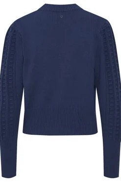 Cheap Pulz Amy Pullover - Twilight Blue Antal