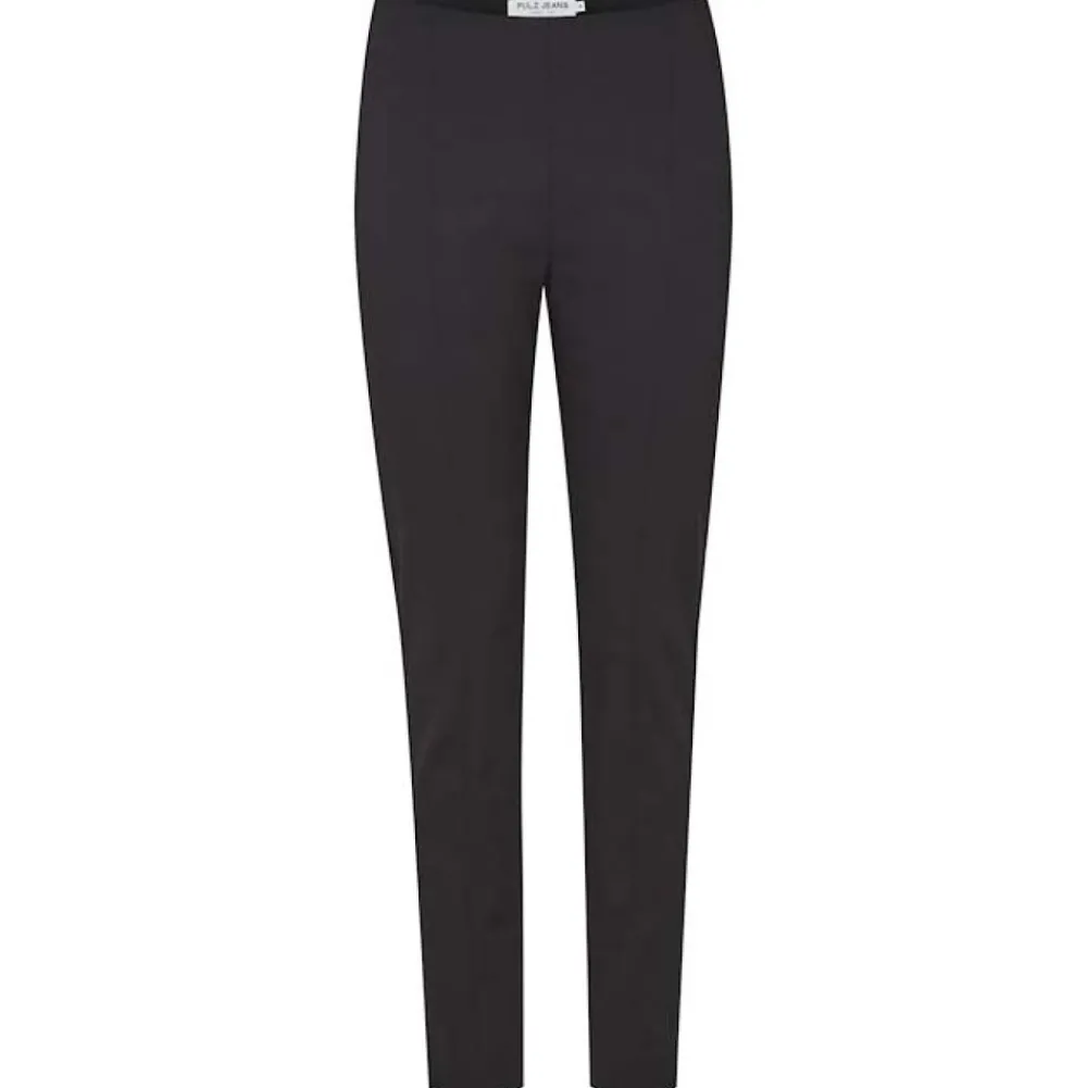 Best Sale Pulz Bindy Legging Skinny Leg High Waist - Black Beauty Antal