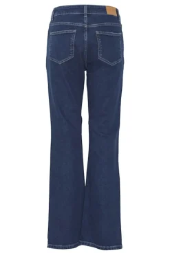 Cheap Pulz Talia Uhw Jeans Bootcut - Dark Blue Antal