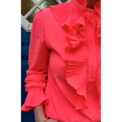 Fashion Qnuz Accessories Qnuz Natasja Shirt - Raspberry Antal