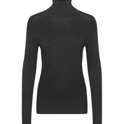 Best Saint Tropez Mila Rollneck Pullover - Black Antal