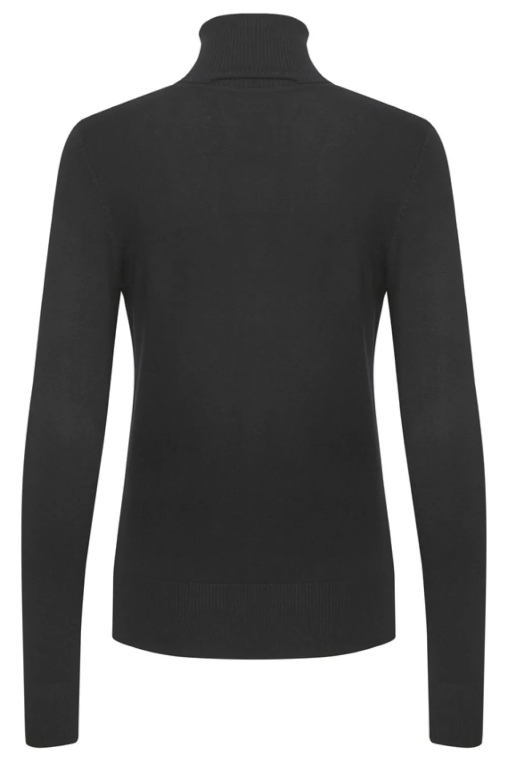Best Saint Tropez Mila Rollneck Pullover - Black Antal