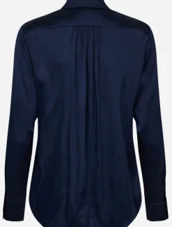 Discount SAND Copenhagen Matt Latia N - Navy Antal