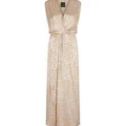 Discount SAND Copenhagen Ofelia Dress - Ecru/Gold Antal