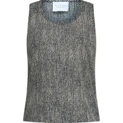 Discount Sisters Point Mena-Ta1 Top -Navy/Dot Antal