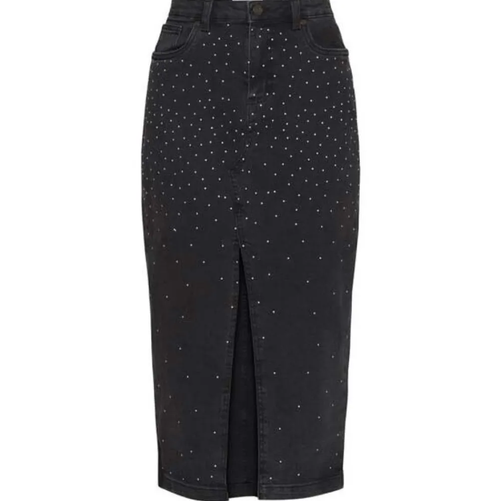 New Sisters Point Olia-Sk1 Skirt - D.Grey Wash/Stone Antal