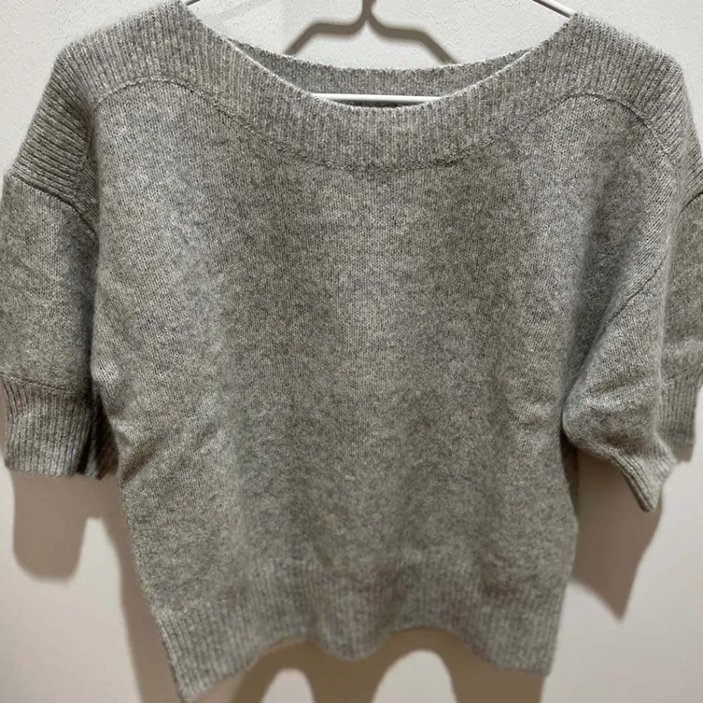 Cheap Six Ames Moi Knit - Grey Melange Antal
