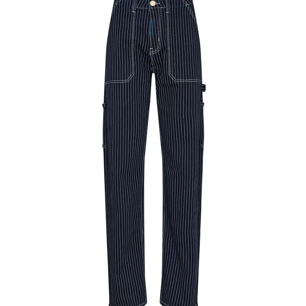 Discount Sofie Schnoor Trousers - Dark Blue Striped Antal