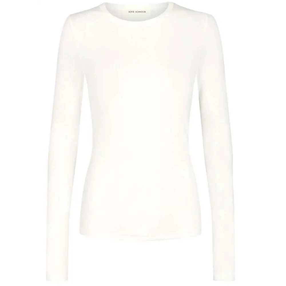 Clearance Sofie Schnoor T-Shirt Long Sleeve - White Antal