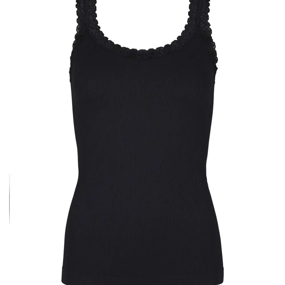 Cheap Tim & Simonsen Tim & Simonsen Frida Rib Top - Black Antal