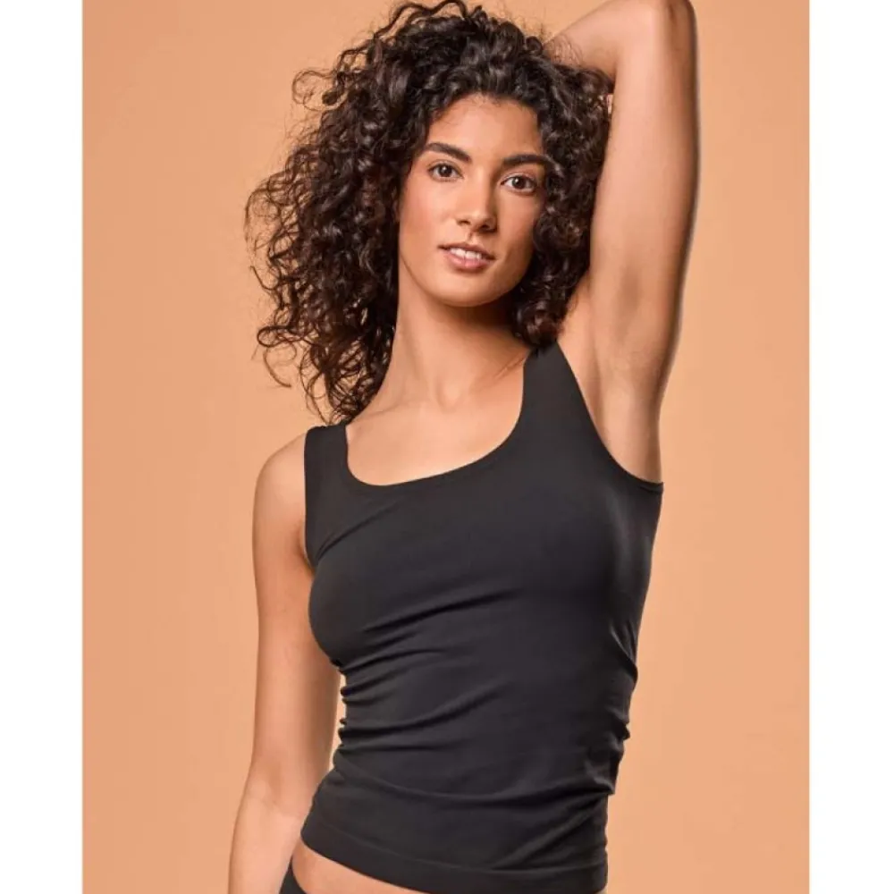 Outlet Tim & Simonsen Tim & Simonsen Tank Top - Black Antal