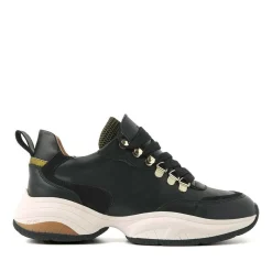 Outlet Via Vai Pepper Clay Sneakers - Black Antal