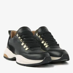 Outlet Via Vai Pepper Clay Sneakers - Black Antal