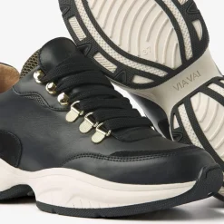 Outlet Via Vai Pepper Clay Sneakers - Black Antal