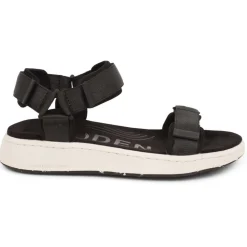 Shop Woden Line Sandal - Black Antal