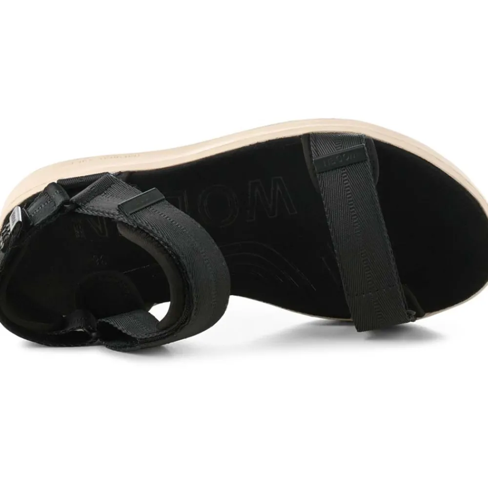 Shop Woden Line Sandal - Black Antal
