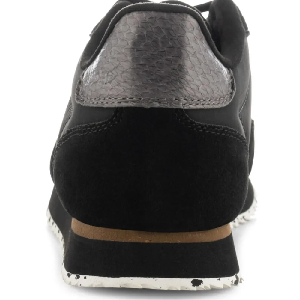 Cheap Woden Nora Iii Leather Sneaker - Black Antal