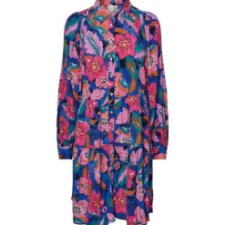 Online YAS Y.A.S. Milana Shirtdress - Blue Lolite Antal