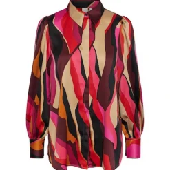 Outlet YAS Y.A.S figana Ls Shirt - Rose Violet/Figana Antal