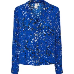 Cheap YAS Y.A.S minny Ls Top Shirt - Blue Lolite Minny Print Antal
